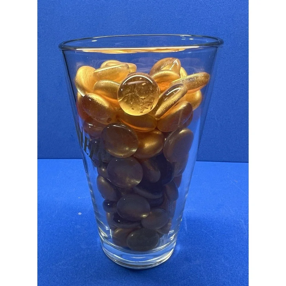 Jack Daniels Dual Logo‎ Pint Glass Whiskey Promotion Old No.7 Bareware Limited